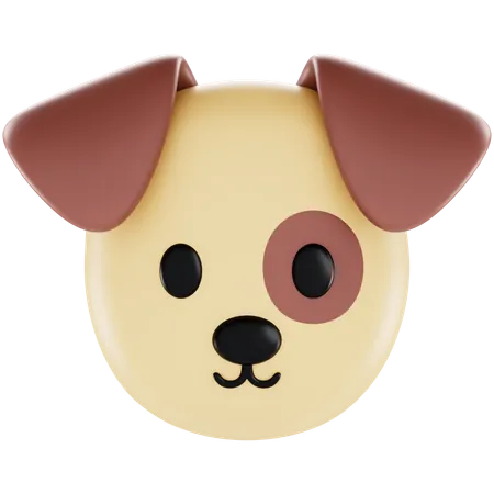 Animoji Dog  3D Icon