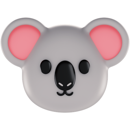 Animoji Koala  3D Icon