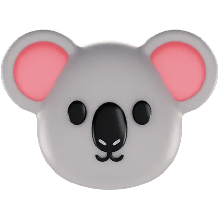 Animoji Koala  3D Icon