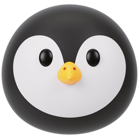 Animoji Penguin  3D Icon