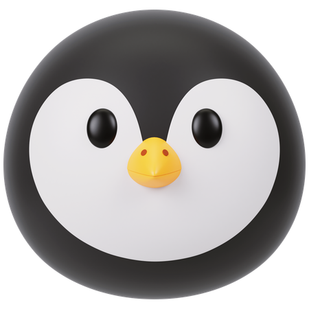 Pingouin animé  3D Icon