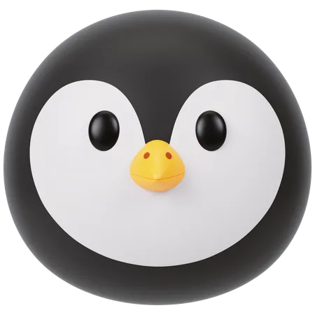 Pingouin animé  3D Icon