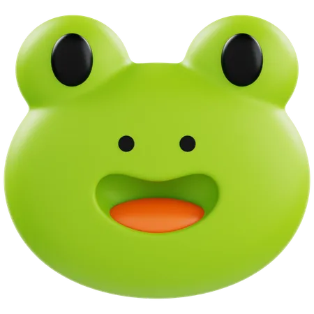 Sapo animoji  3D Icon