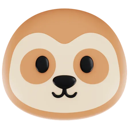 Animoji Sloth  3D Icon