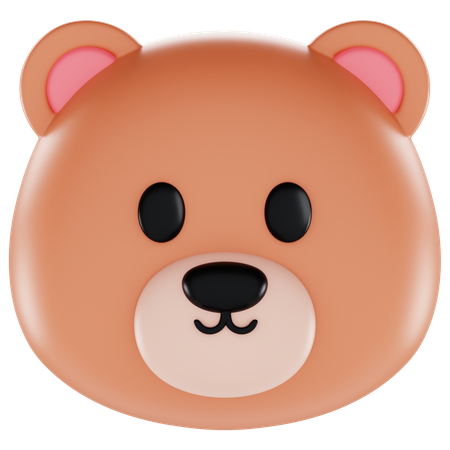 Urso de anime  3D Icon