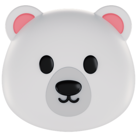 Urso polar animoji  3D Icon