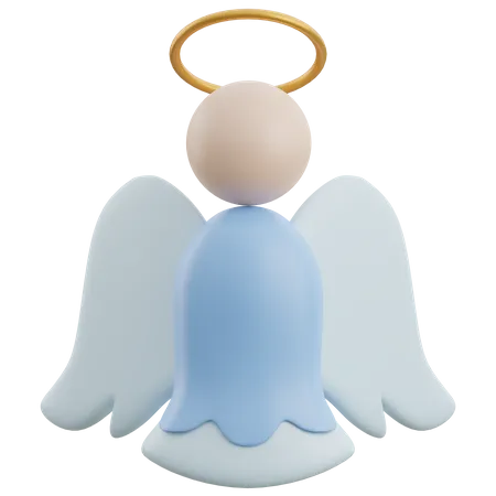 Anjo de natal  3D Icon