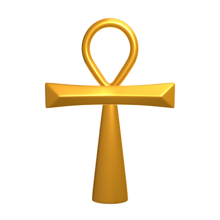 Ankh egipto  3D Icon