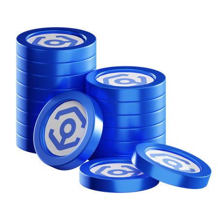 Ankr Coin Stacks  3D Icon