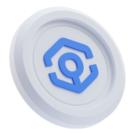 Criptomoneda ankr  3D Icon
