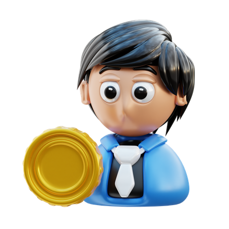 Investor  3D Icon