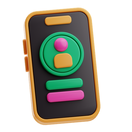 Anmeldung  3D Icon