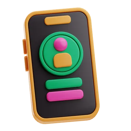 Anmeldung  3D Icon