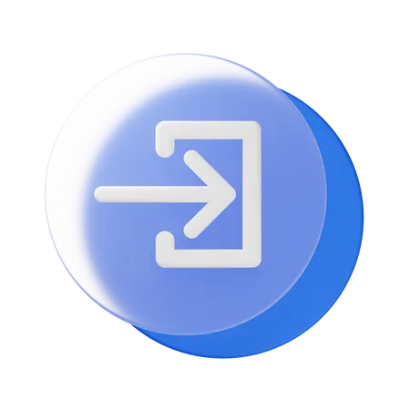 Anmelden  3D Icon