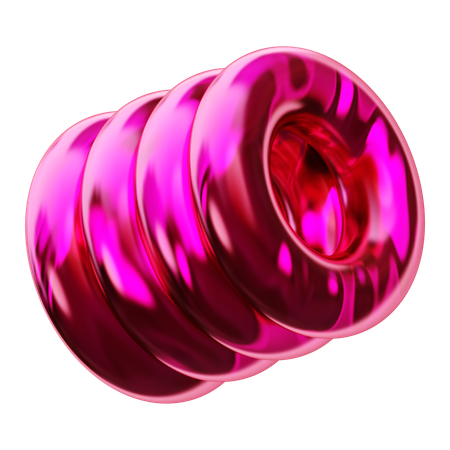 Bague abstraite  3D Icon