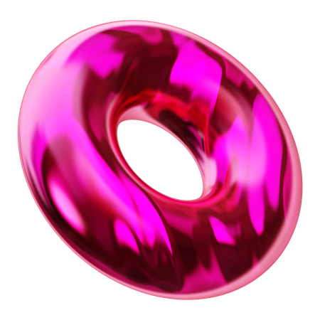 Bague abstraite  3D Icon