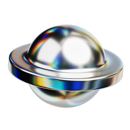 Bague abstraite  3D Icon