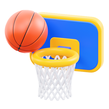 Anneau de basket  3D Icon