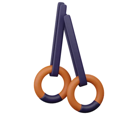 Anneau de gymnastique  3D Icon