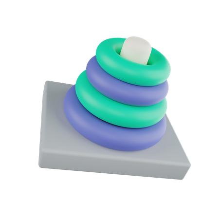 Jouet anneau  3D Icon