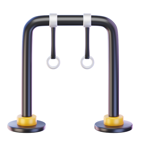 Anneaux de gymnastique  3D Icon