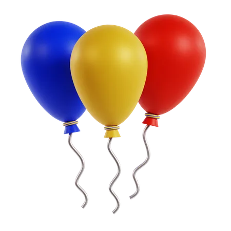 Ballons d'anniversaire  3D Icon