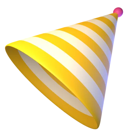 Chapeau d'anniversaire  3D Icon