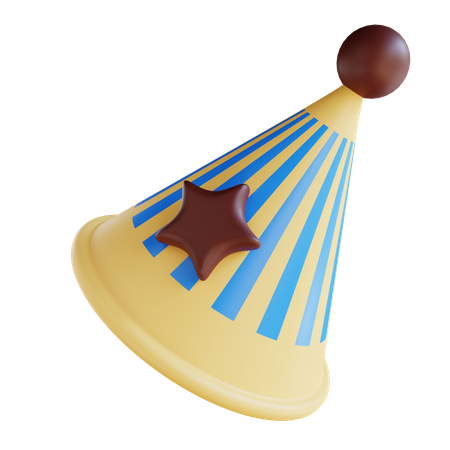 Chapeau d'anniversaire  3D Icon