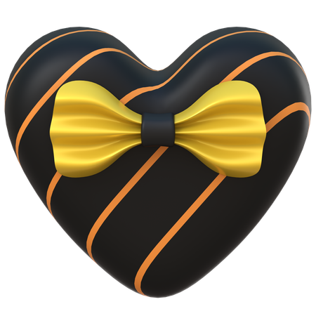 Coeur d'anniversaire  3D Icon