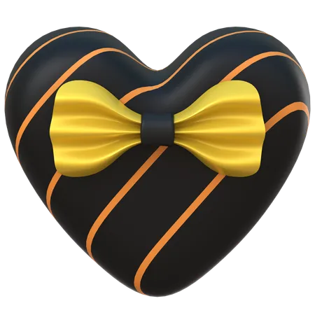 Coeur d'anniversaire  3D Icon