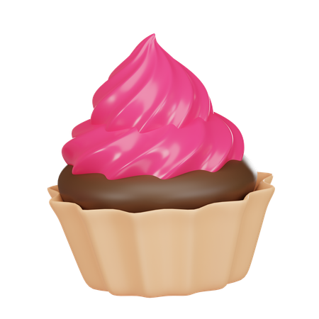 Petit gâteau d'anniversaire  3D Icon