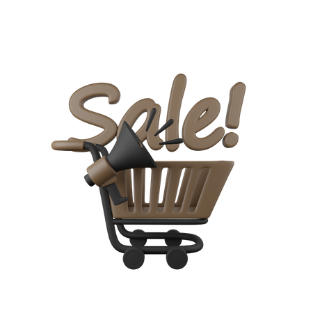 Annonce de vente d'achats  3D Icon