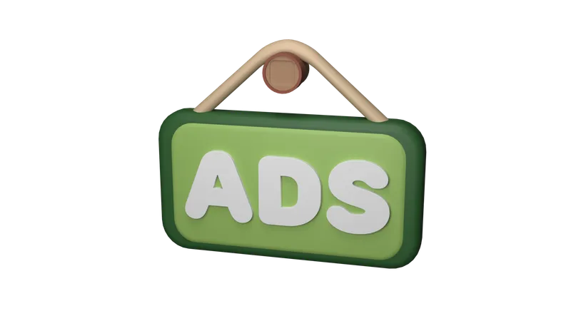 Les publicités  3D Icon