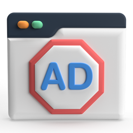 Annonces Web  3D Icon