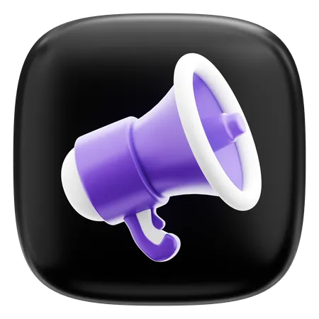 발표  3D Icon