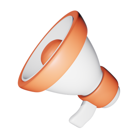 Announcement  3D Icon