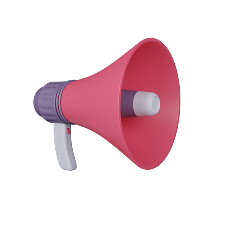 Announcement  3D Icon