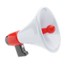 graphics of red megaphone