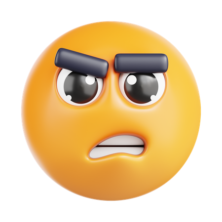 Annoyed  3D Icon