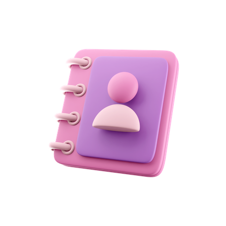 Annuaire  3D Icon