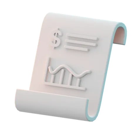 Annual Report  3D Icon