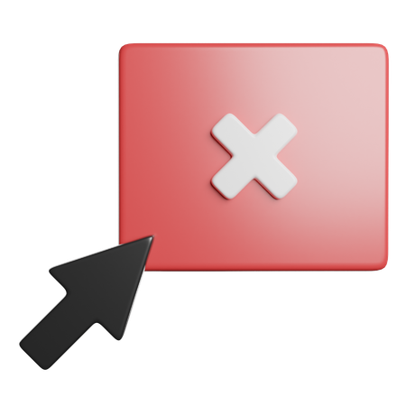 Annuler  3D Icon