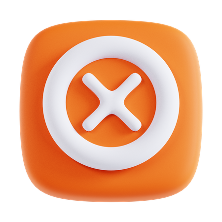 Annuler  3D Icon