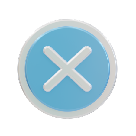 Annuler  3D Icon