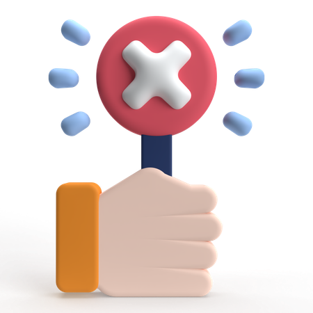 Annuler  3D Icon