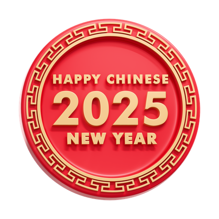 Ano Novo Chinês  3D Icon