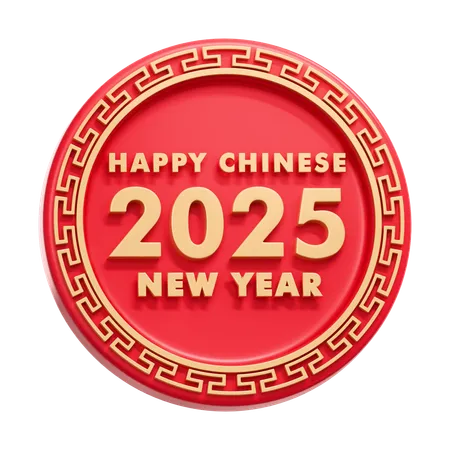 Ano Novo Chinês  3D Icon