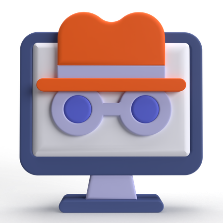 Incógnito  3D Icon