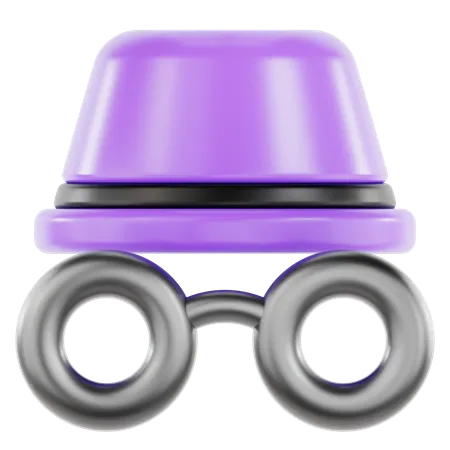 Incógnito  3D Icon