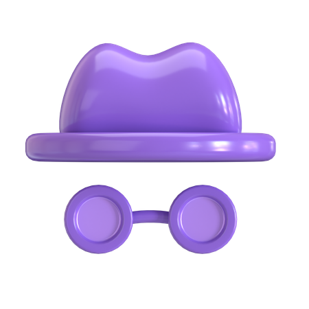 Incógnito  3D Icon